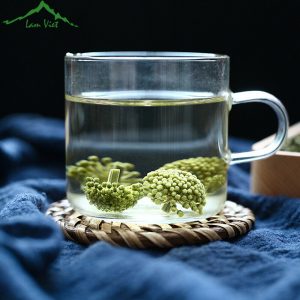 Pha trà nụ hoa tam thất bao tử chỉ cần 4-5 bông/ cốc là đủ