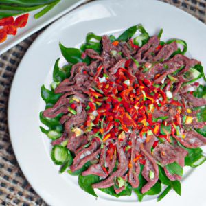Cách Làm Gỏi Bò Hành Tây
