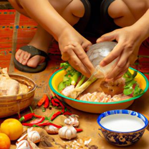 Cách Làm Muối Rang Gà