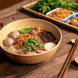 Cách Nấu Bún Mọc Dọc Mùng