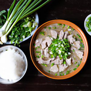 Cách Nấu Cháo Bí đỏ Thịt Bằm