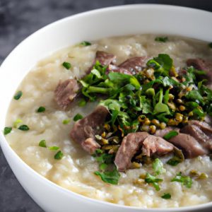 Cách Nấu Cháo Vịt đậu Xanh