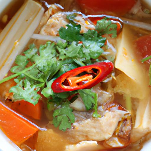 Cách nấu canh chua đầu cá: Hương vị ngon tuyệt vời của miền sông nước