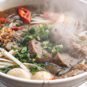 Cách Nấu Bún Bò Bằng Gói Gia Vị