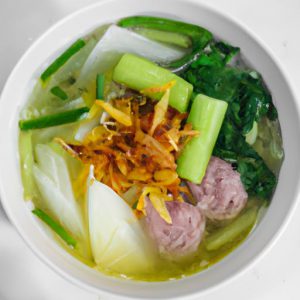 Cách Nấu Canh Mọc Rau Củ Quả
