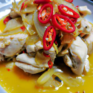 Cách Nấu Gà Sả ớt