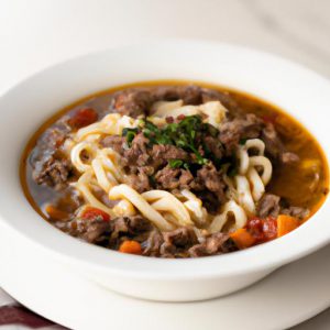 Cách Nấu Mì ý Bò Bằm
