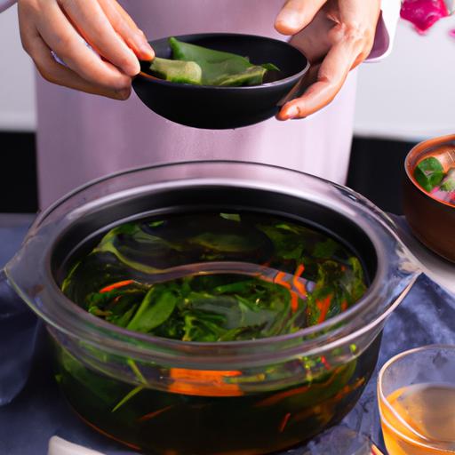 Cách nấu nước dashi rau củ cho bé 5 tháng