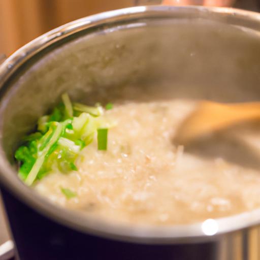 Cách nấu cháo gà hành lá thơm ngon và bổ dưỡng